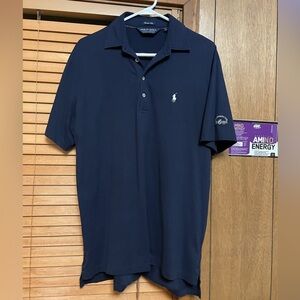 Ralph Lauren Golf Polo Navy Blue Size Large